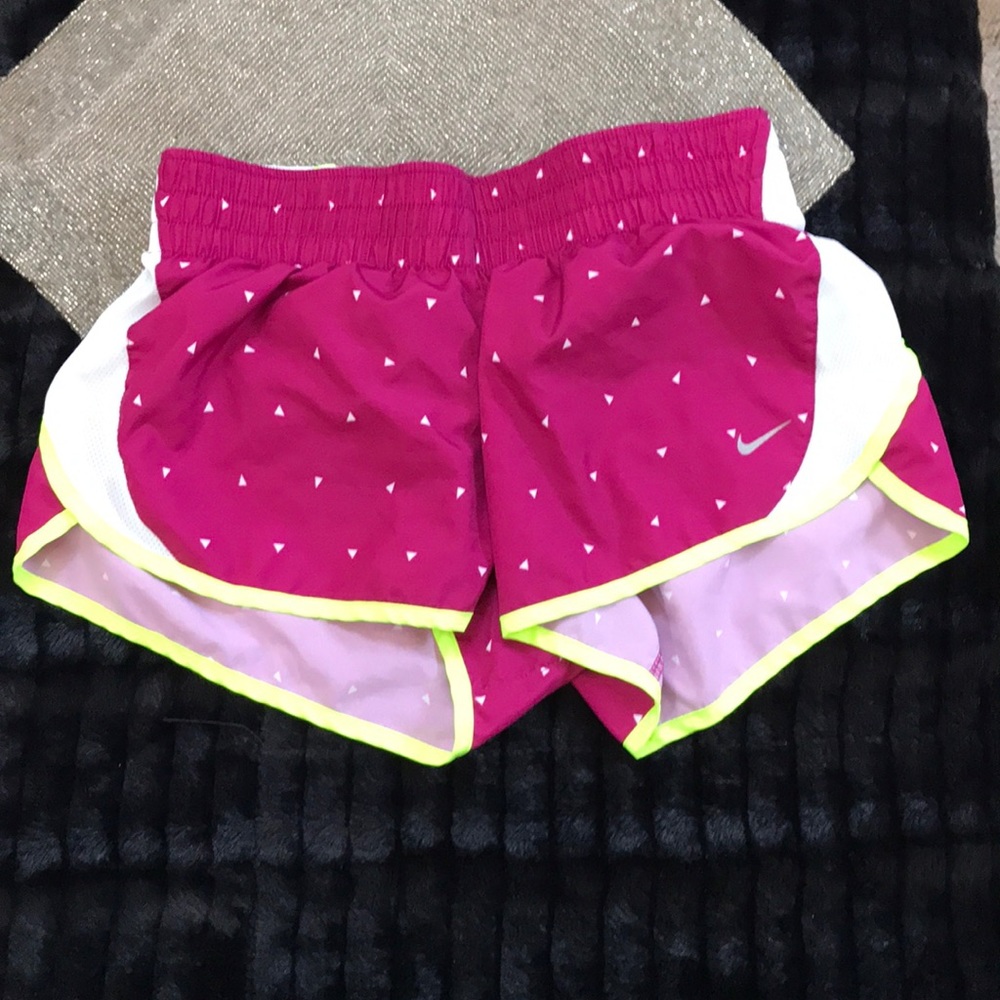 Nike Dri-Fit Fuchsia Running Shorts